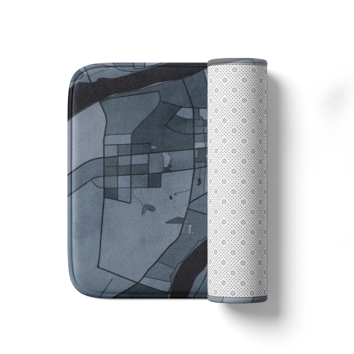 Bath Mat - Silver