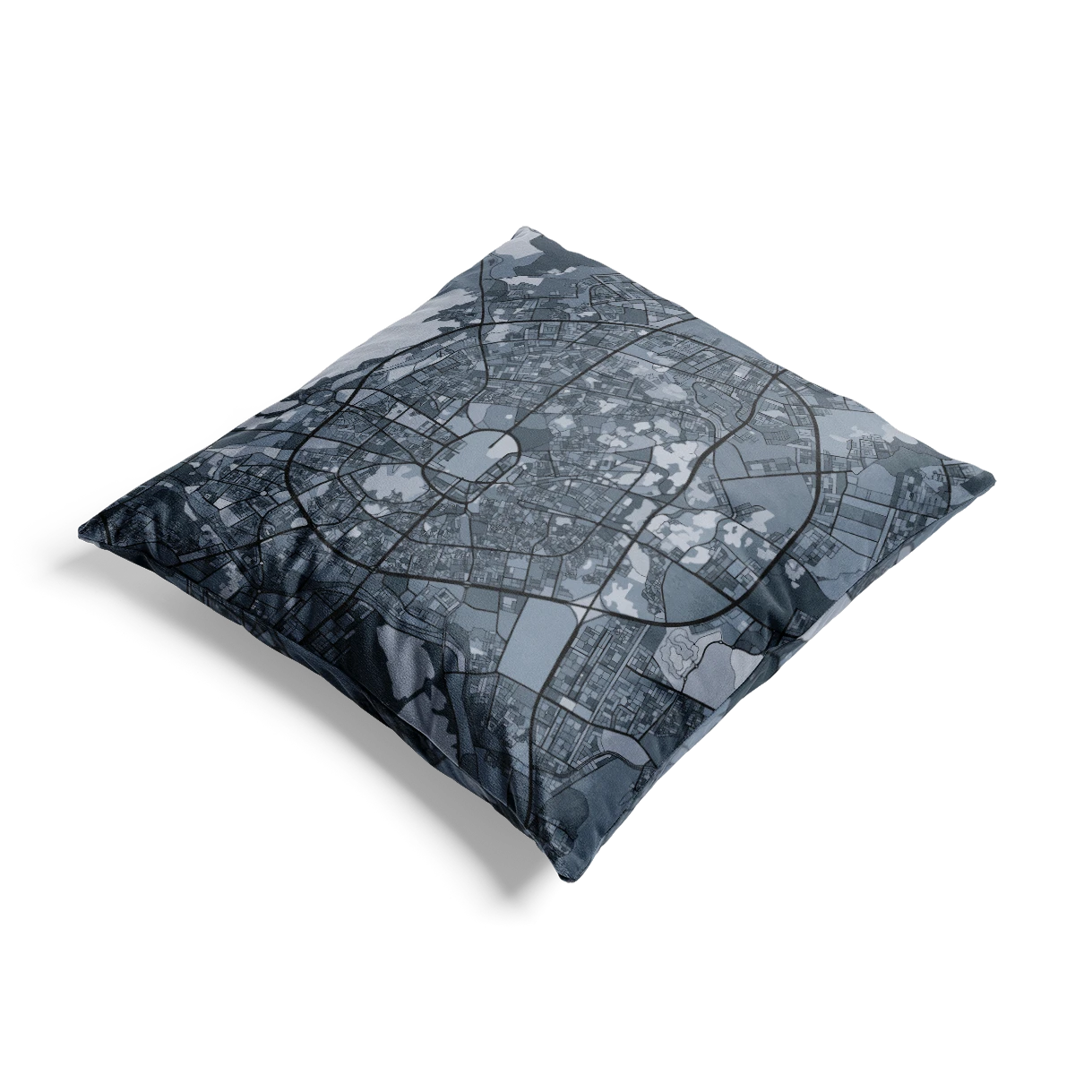 Throw pillow - Silver