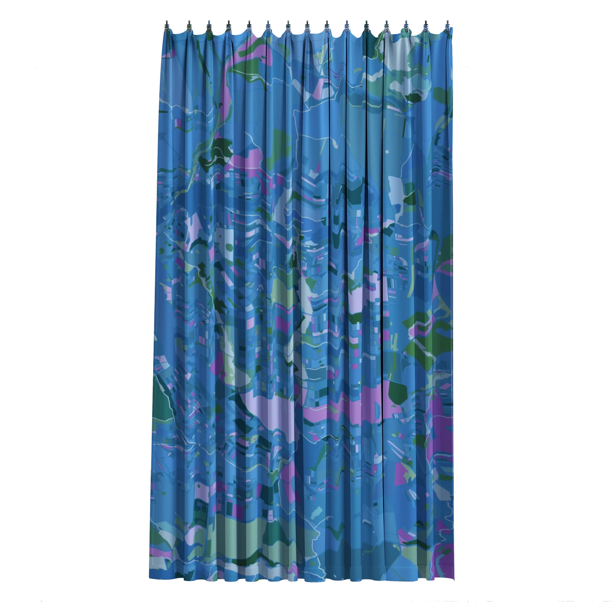 Bath Curtain - Monet