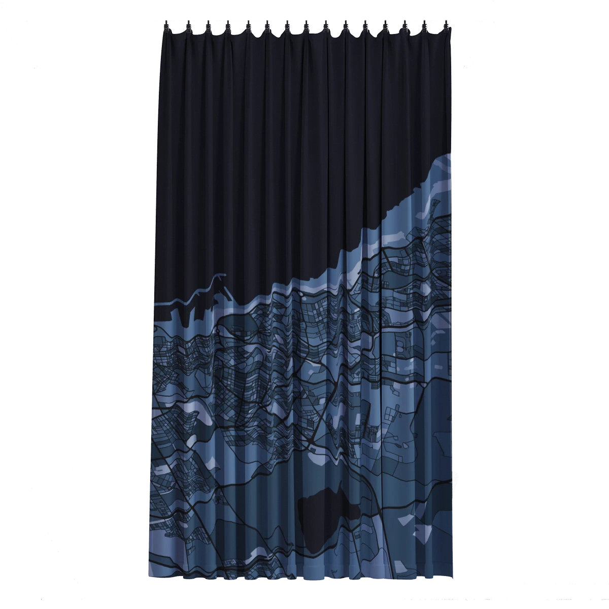 Bath Curtain - Silver