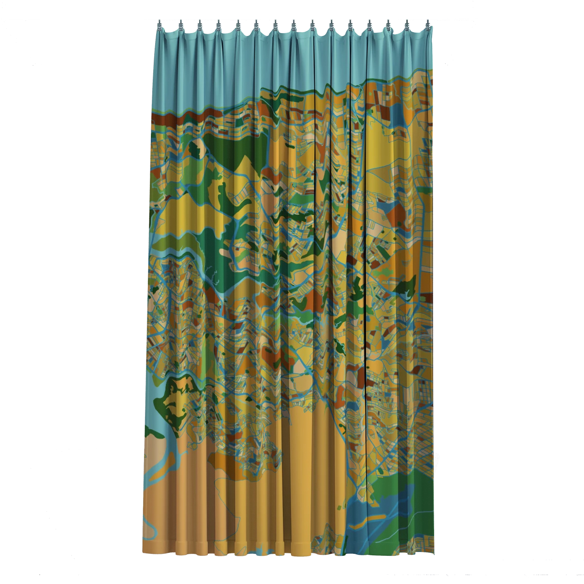 Bath Curtain - Cezanne