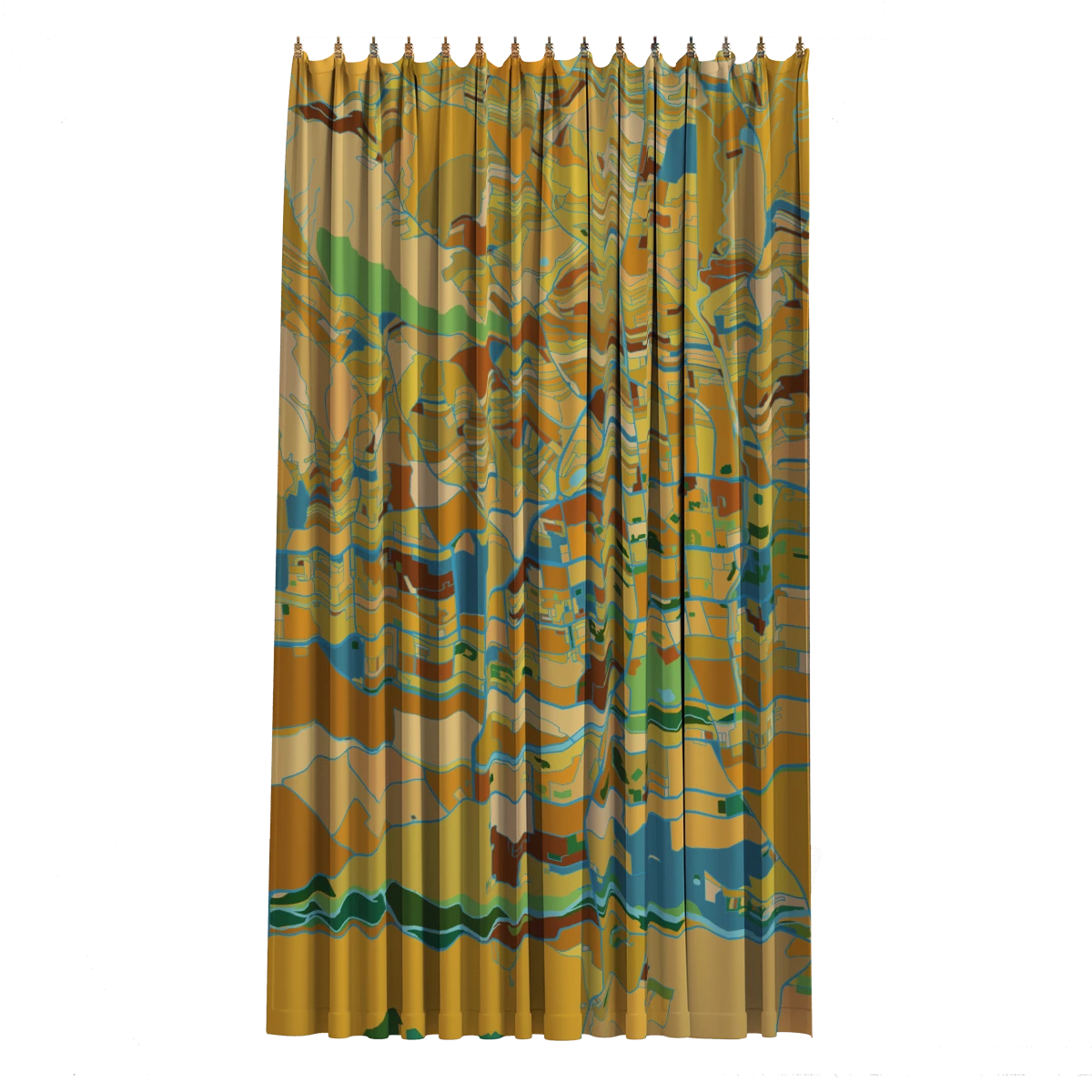 Bath Curtain - Cezanne
