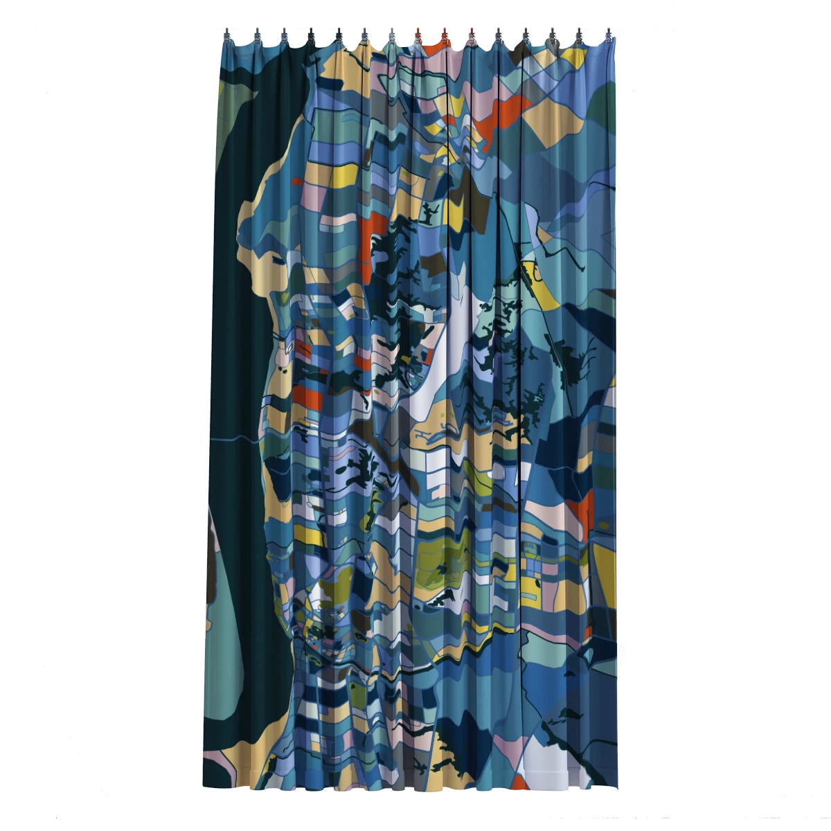 Bath Curtain - Renoir