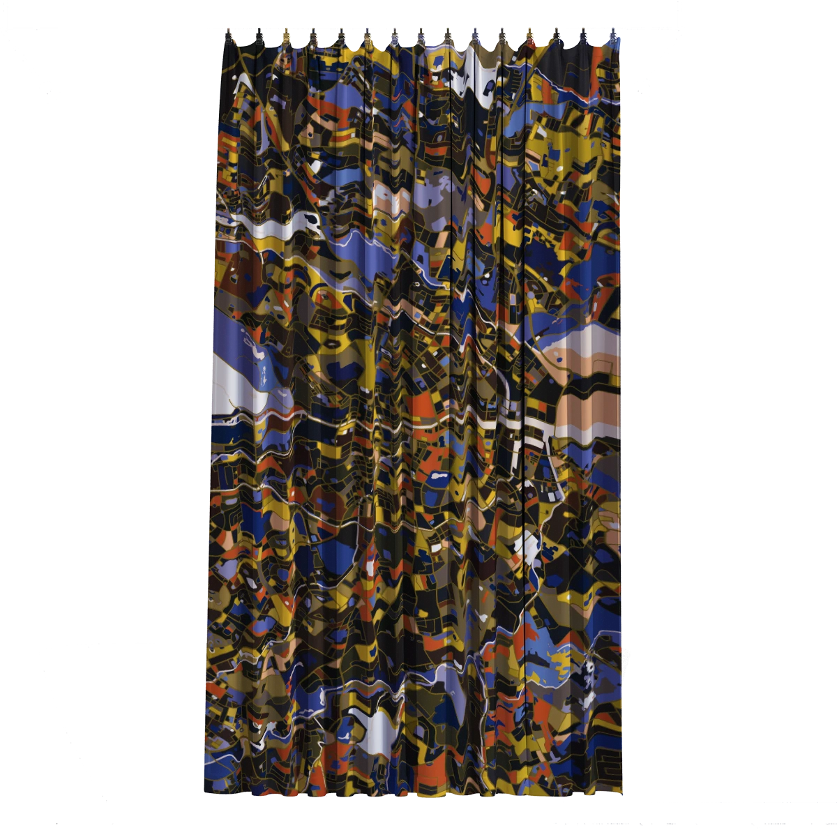 Bath Curtain - Pollock