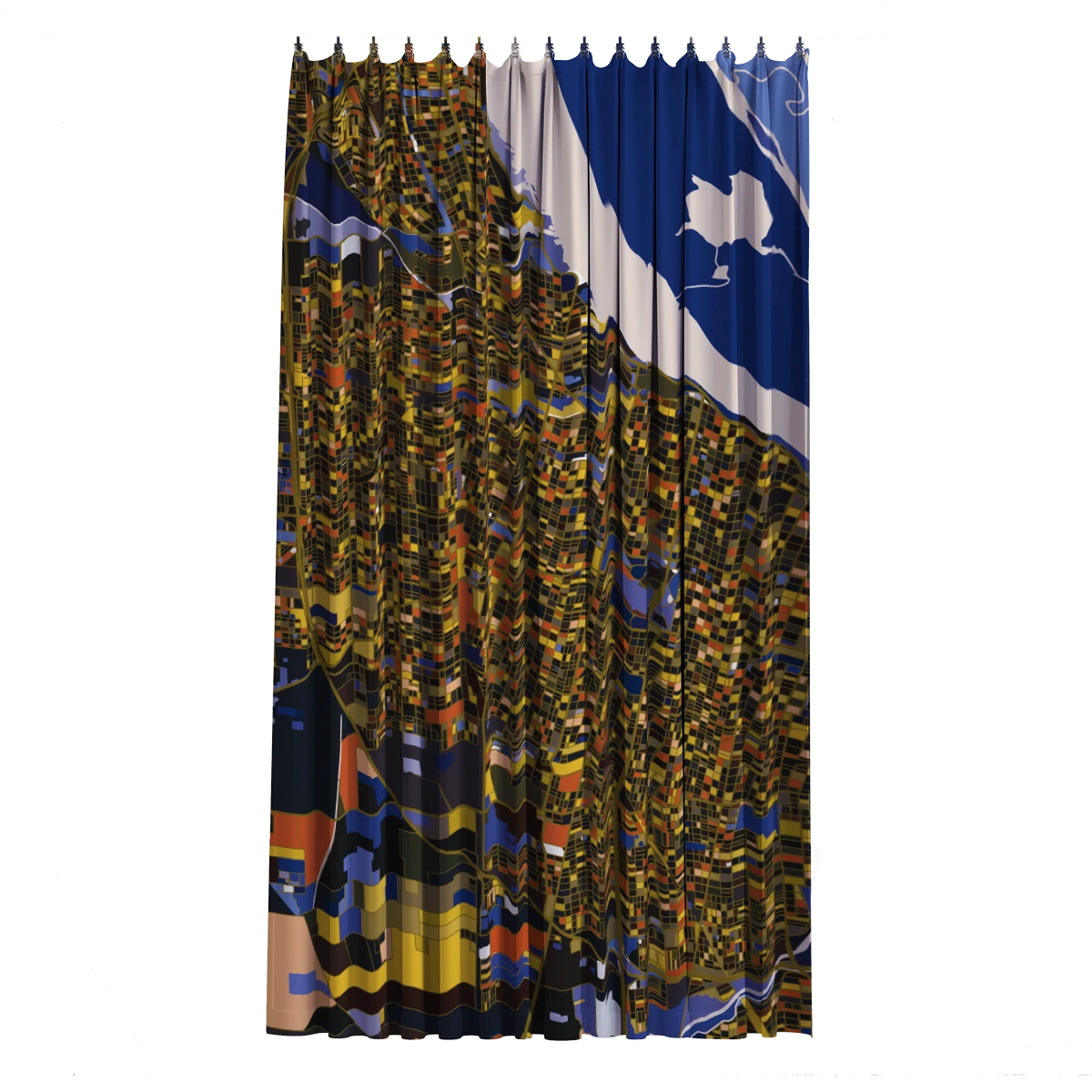 Bath Curtain - Pollock