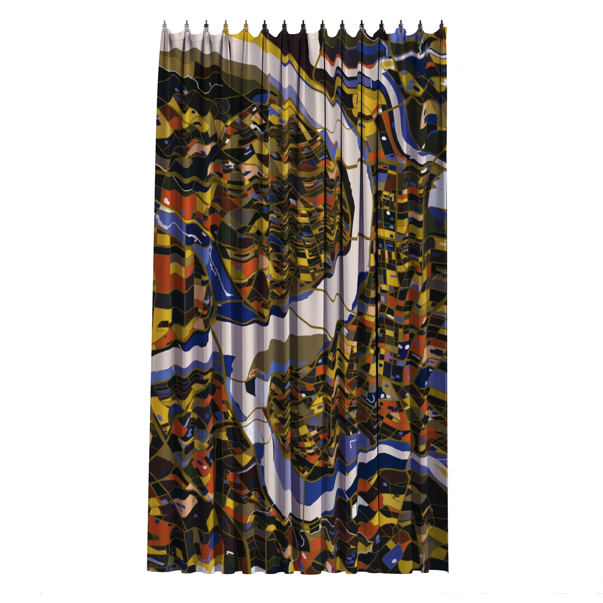 Bath Curtain - Pollock