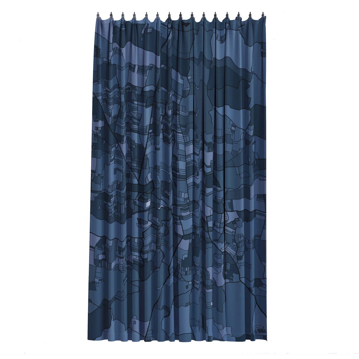 Bath Curtain - Silver