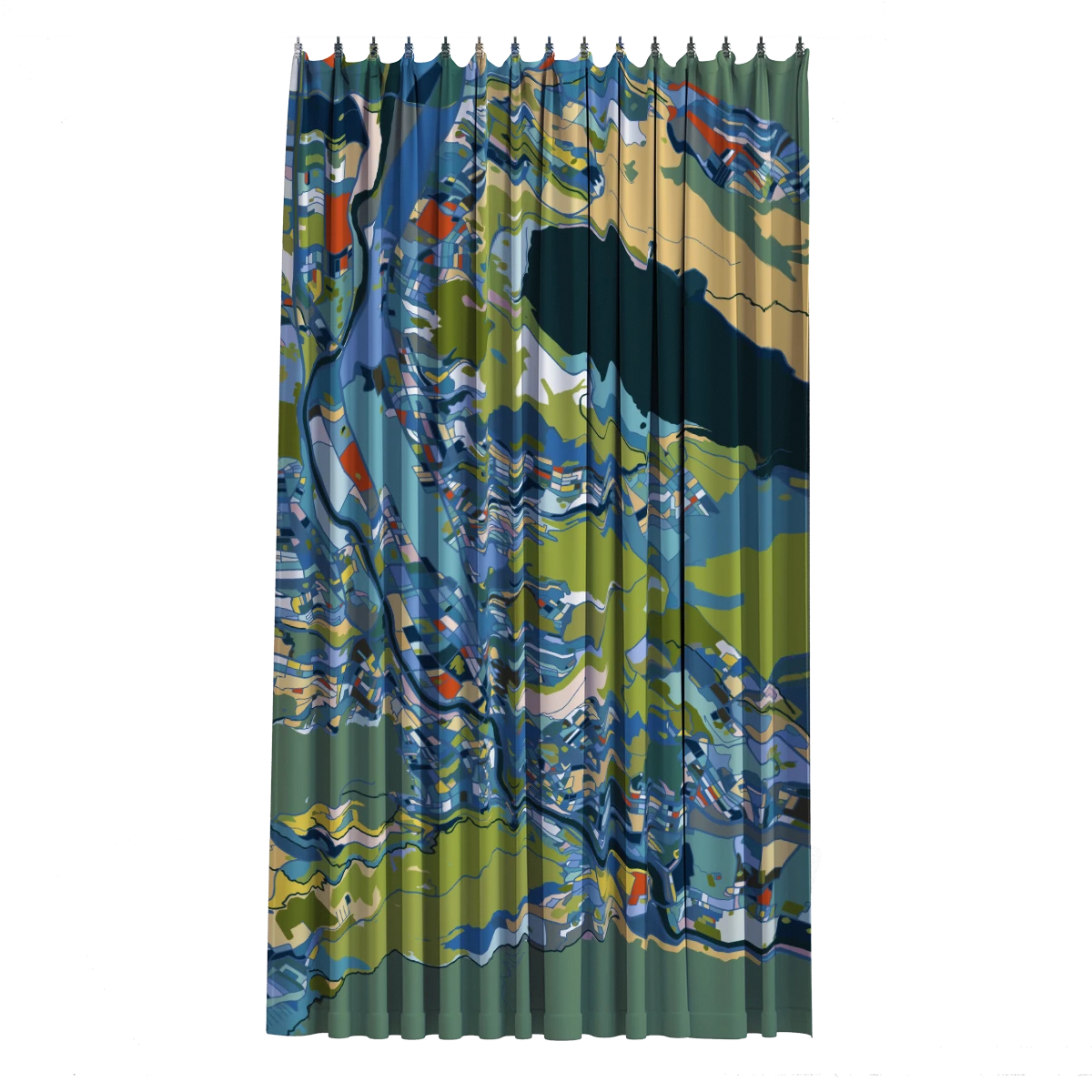 Bath Curtain - Renoir