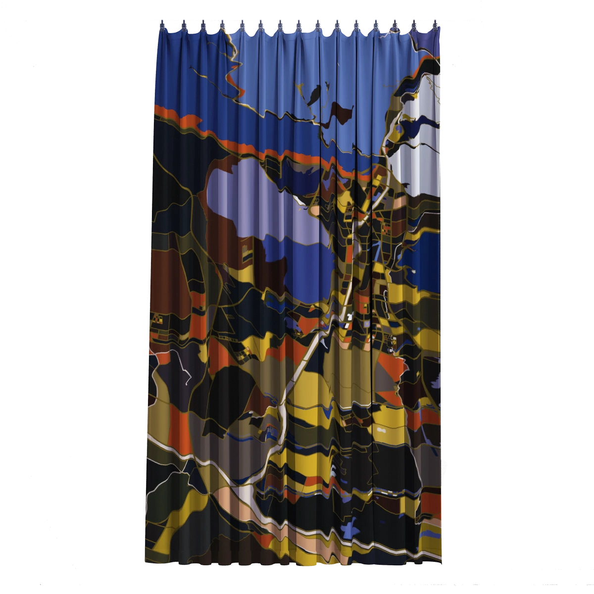 Bath Curtain - Pollock