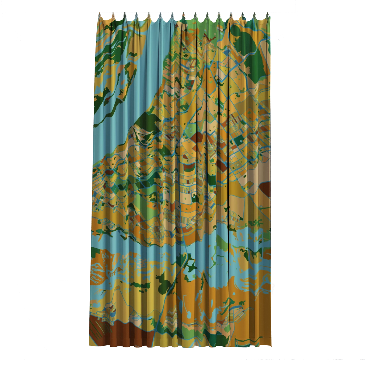 Bath Curtain - Cezanne