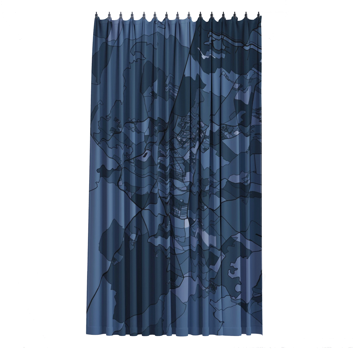 Bath Curtain - Silver