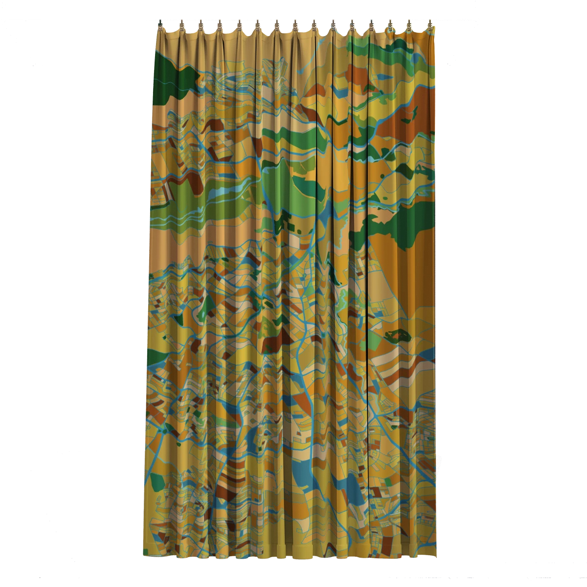 Bath Curtain - Cezanne