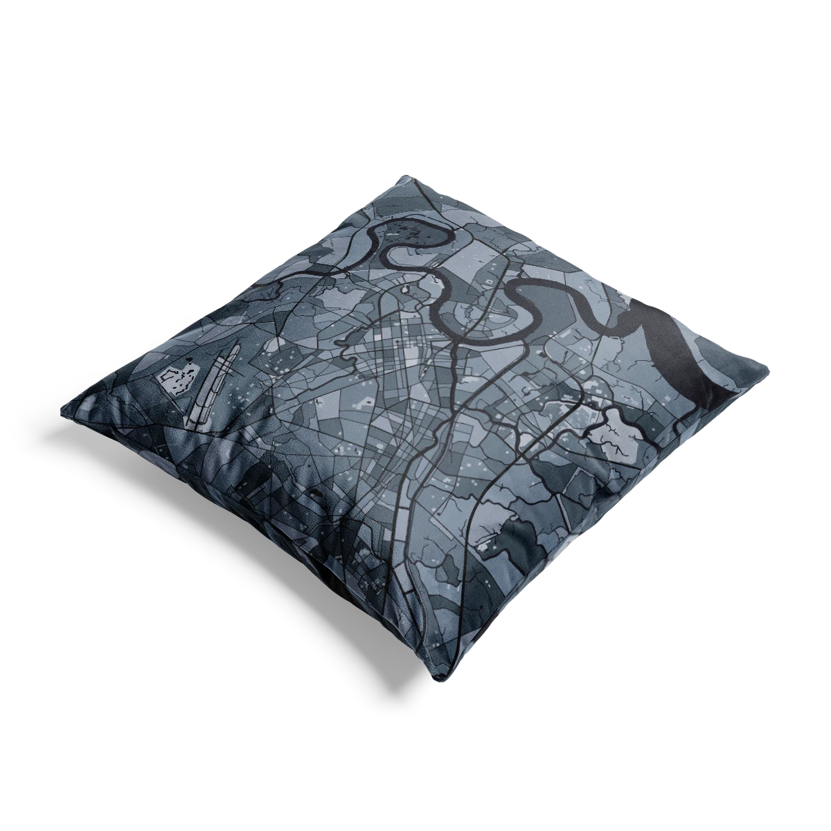 Throw pillow - Silver