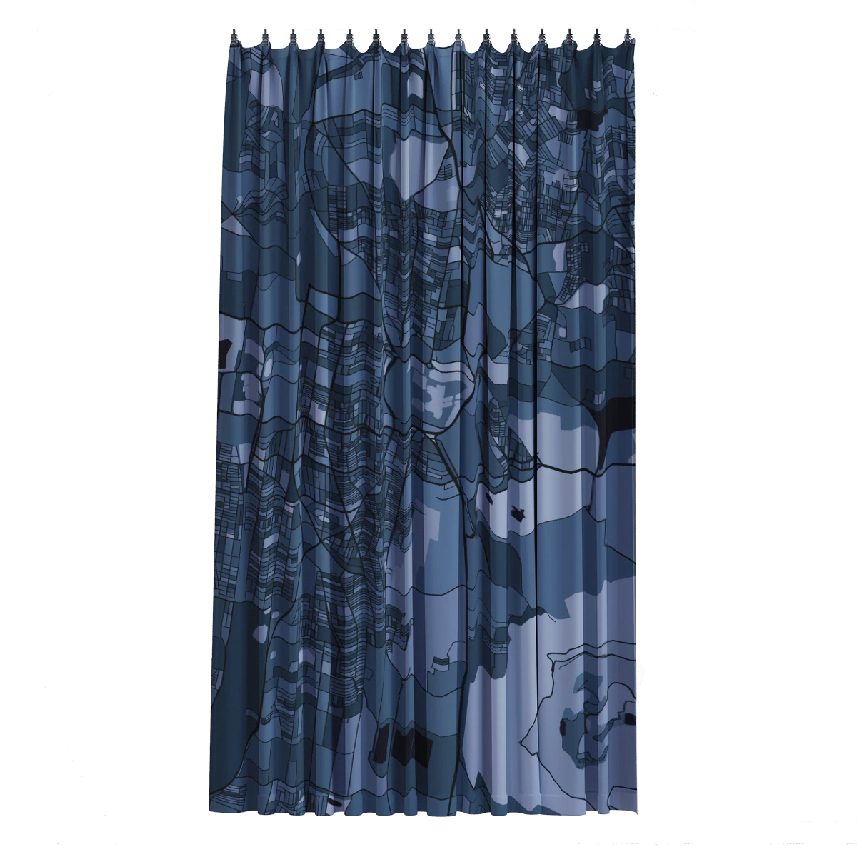 Bath Curtain - Silver