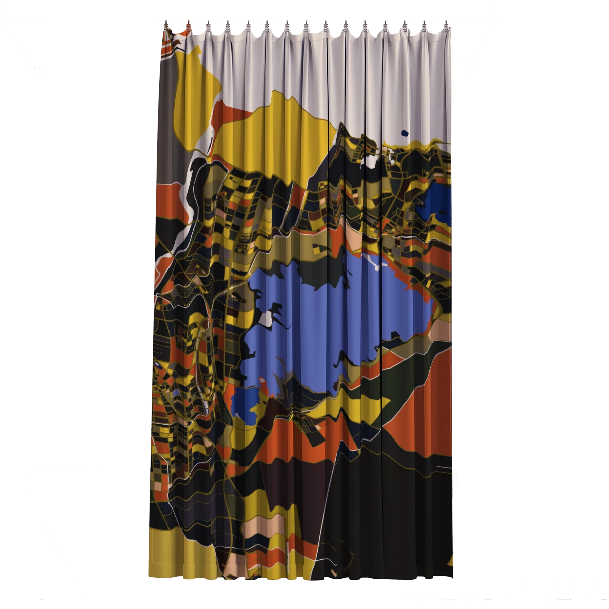 Bath Curtain - Pollock