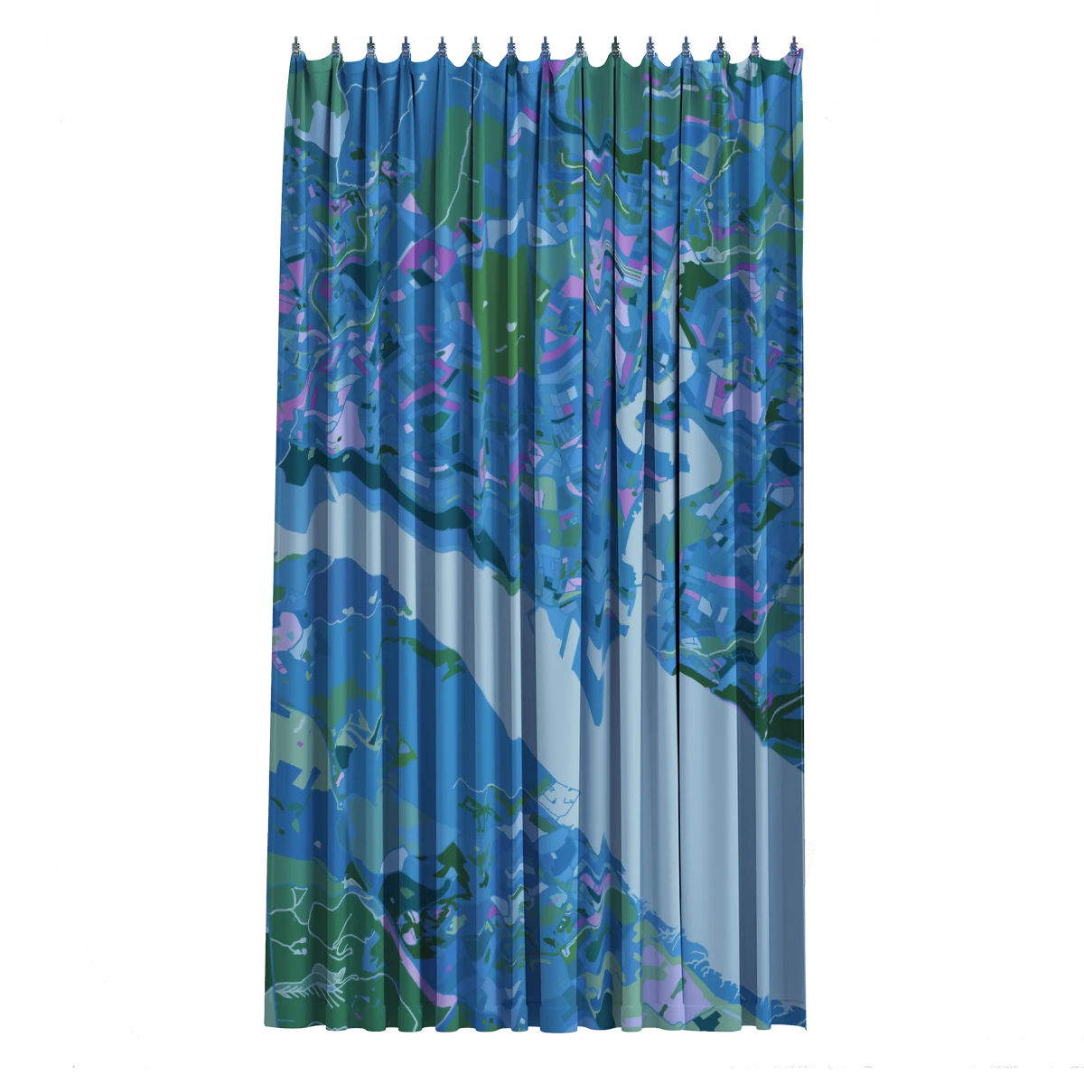 Bath Curtain - Monet