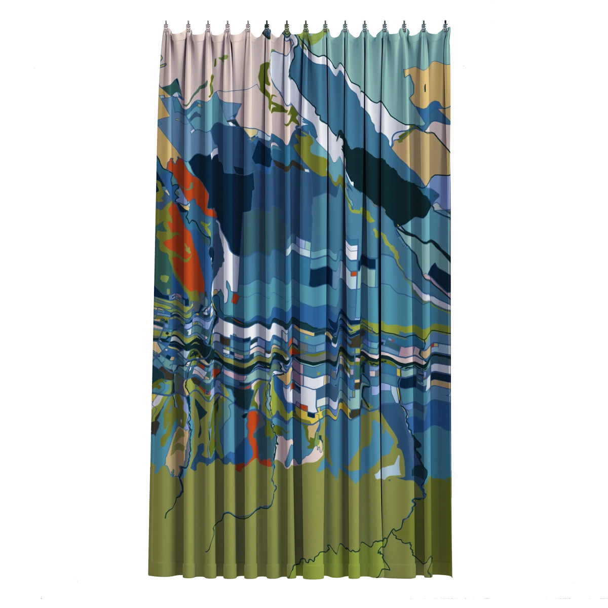 Bath Curtain - Renoir