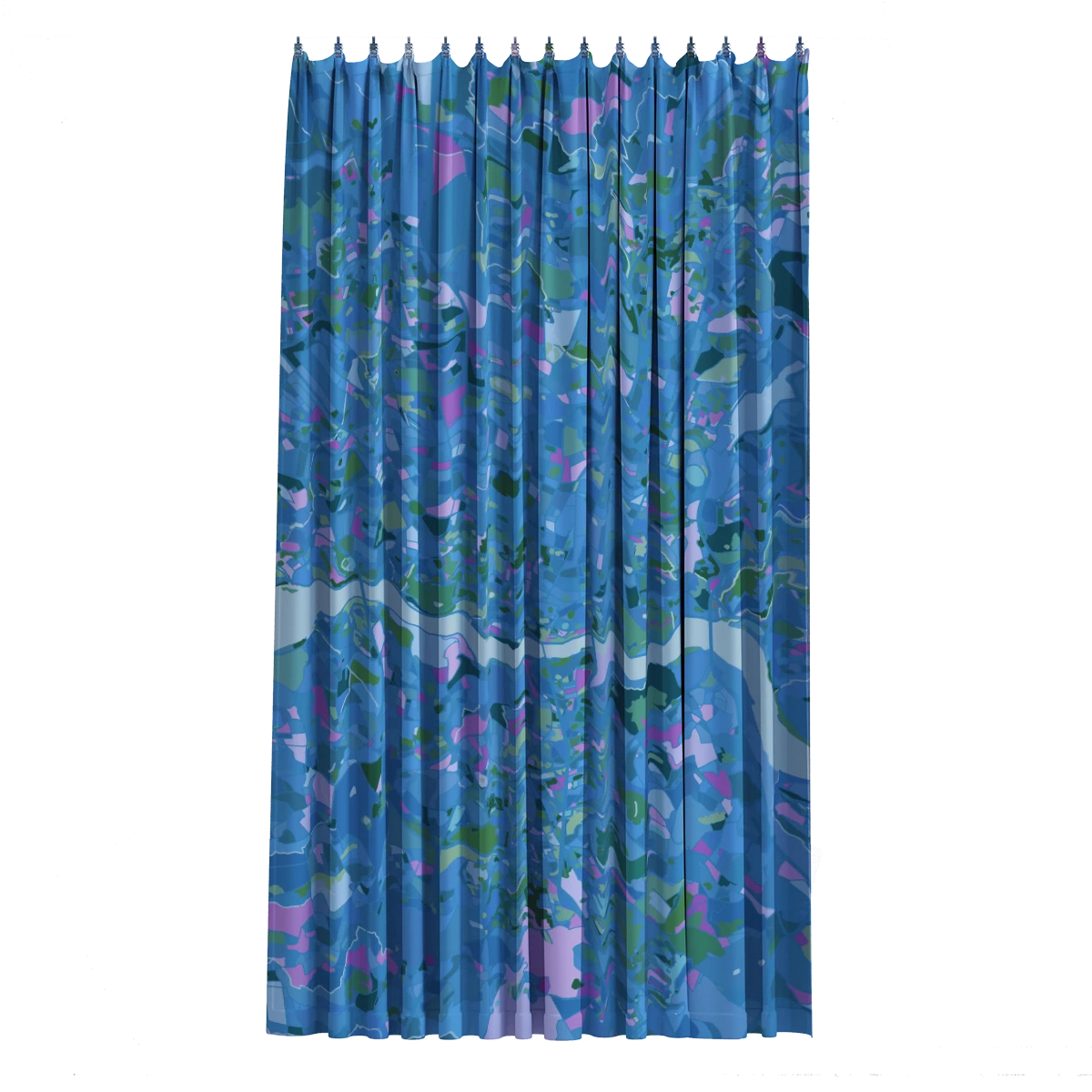 Bath Curtain - Monet