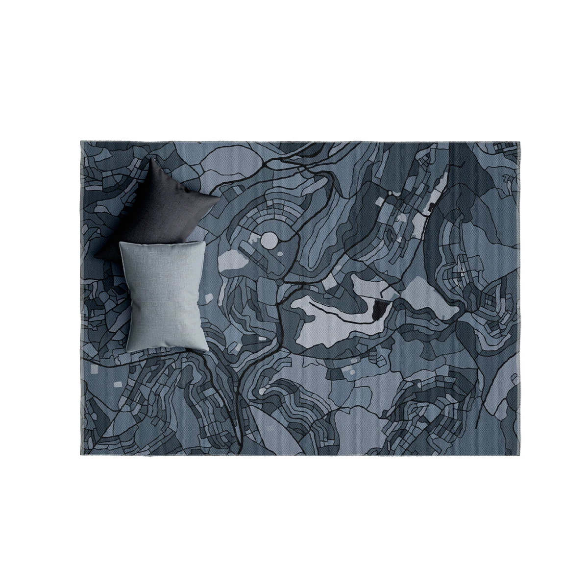 Area rug - Silver