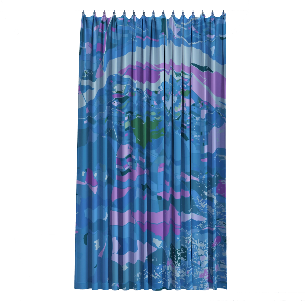 Bath Curtain - Monet