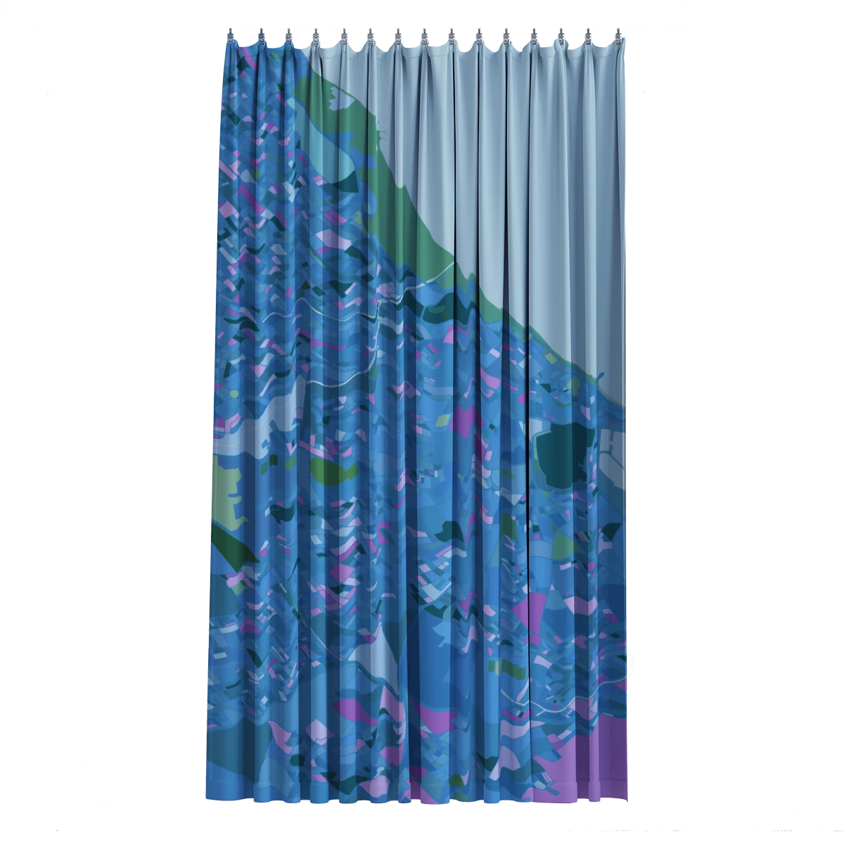 Bath Curtain - Monet