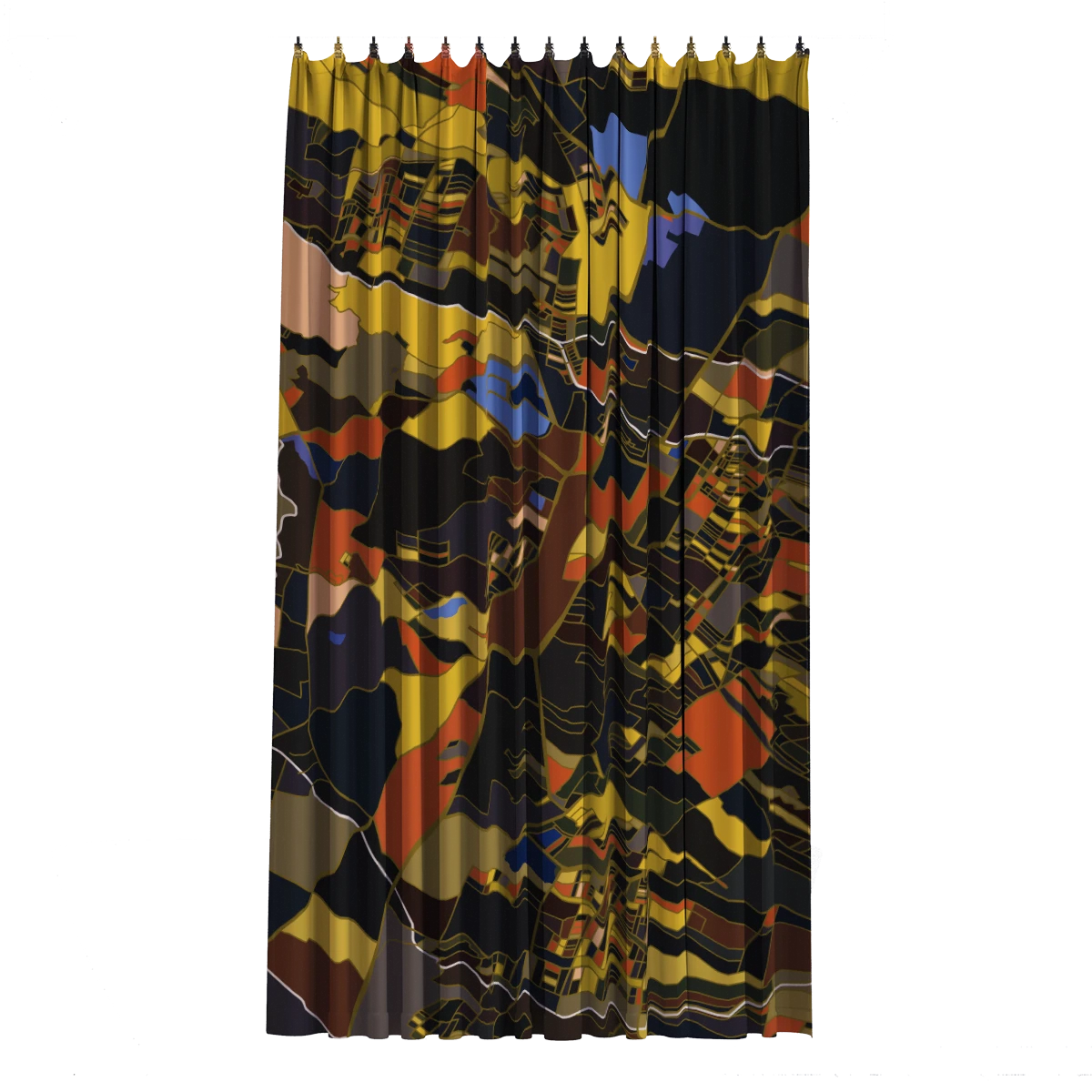 Bath Curtain - Pollock