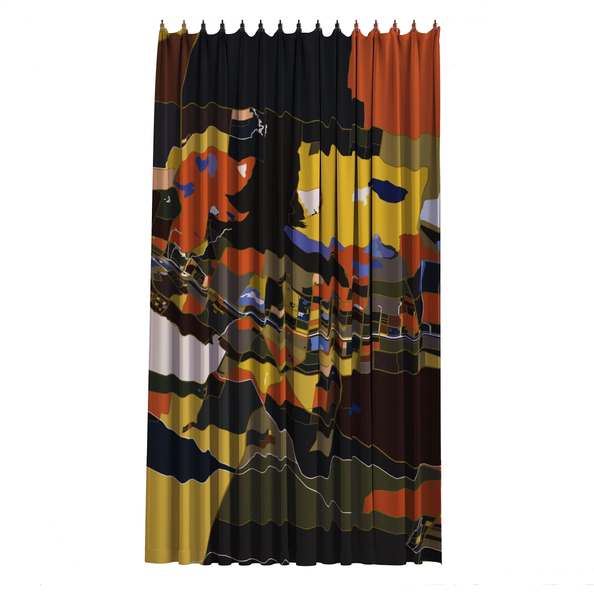 Bath Curtain - Pollock