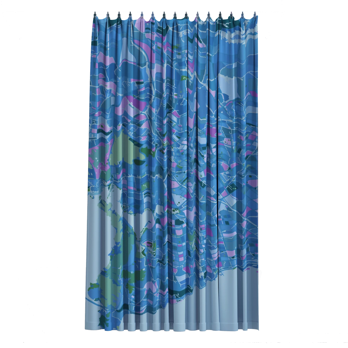 Bath Curtain - Monet