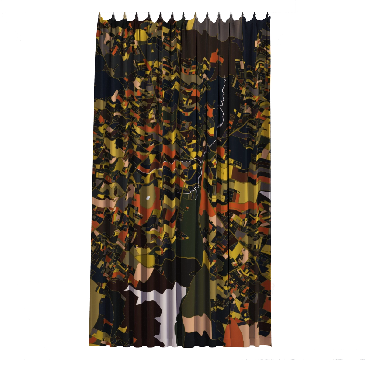 Bath Curtain - Pollock