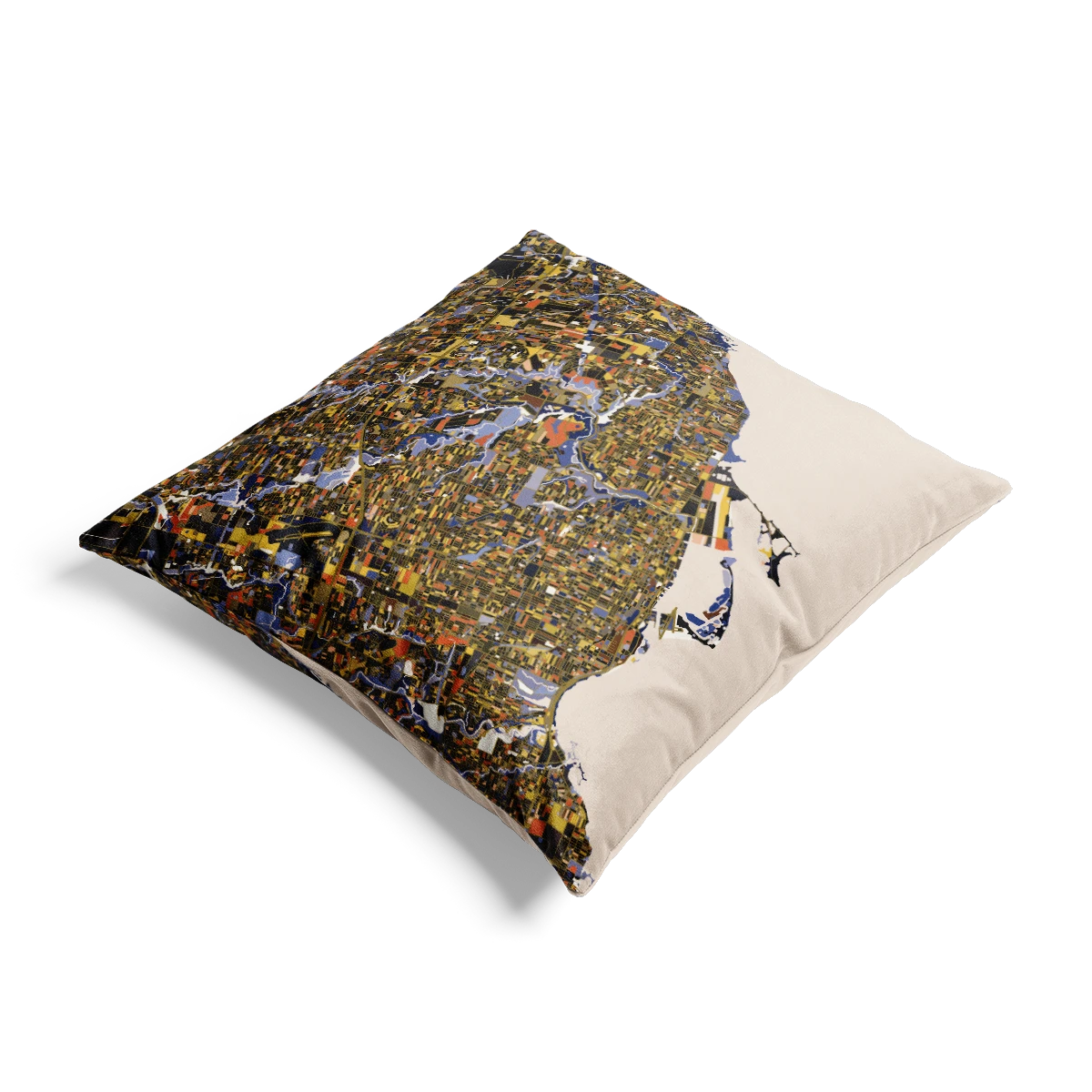 Throw pillow - Pollock