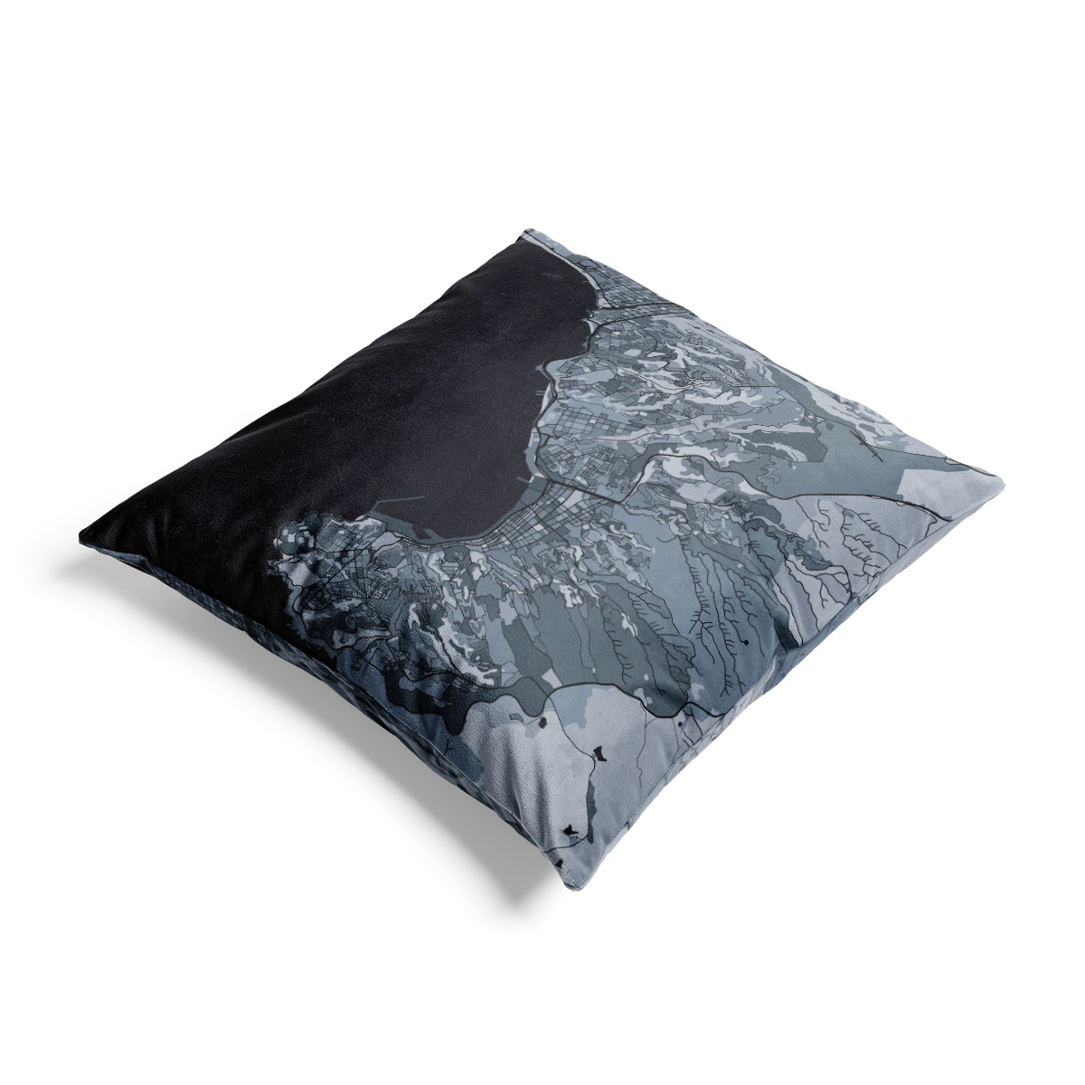 Throw pillow - Silver