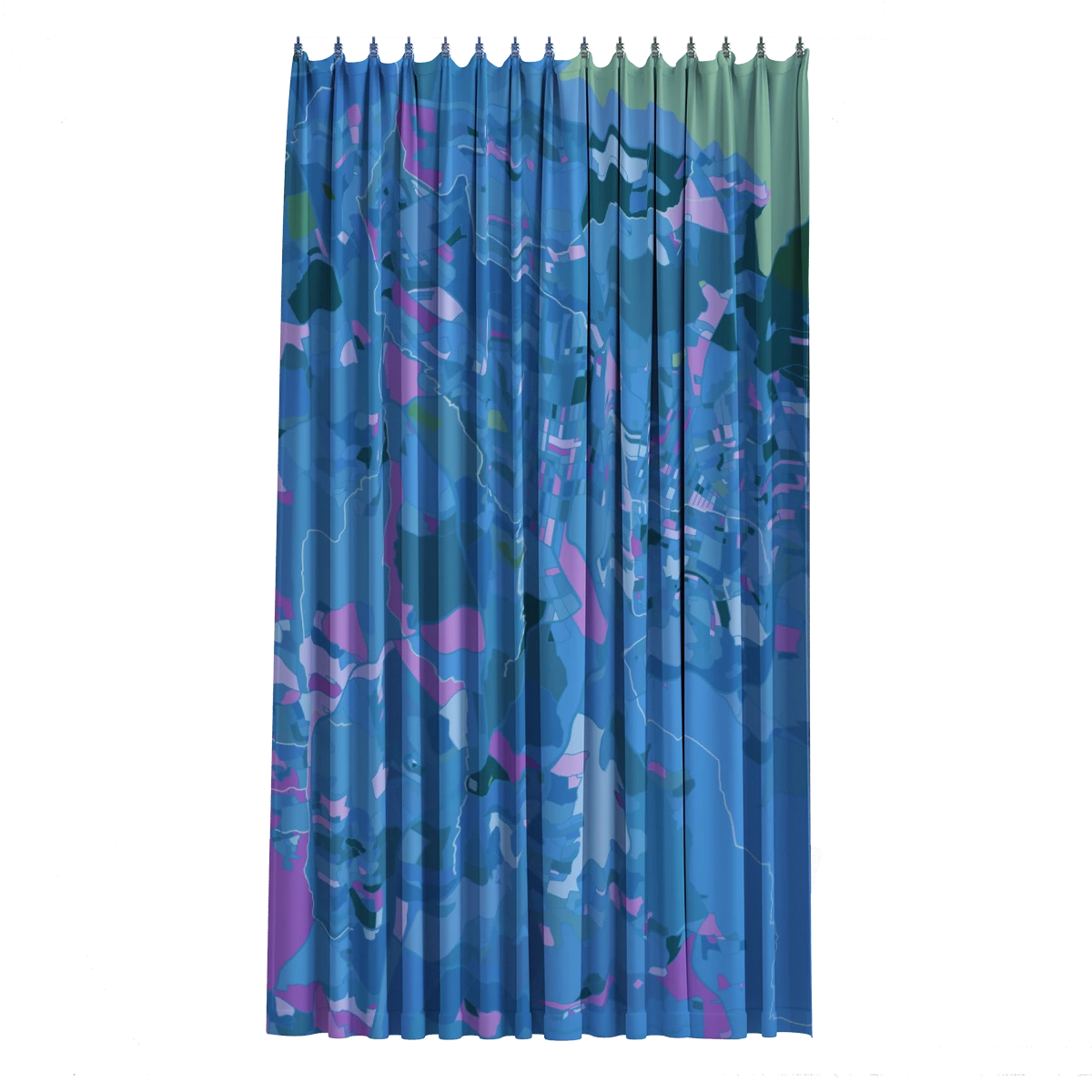 Bath Curtain - Monet