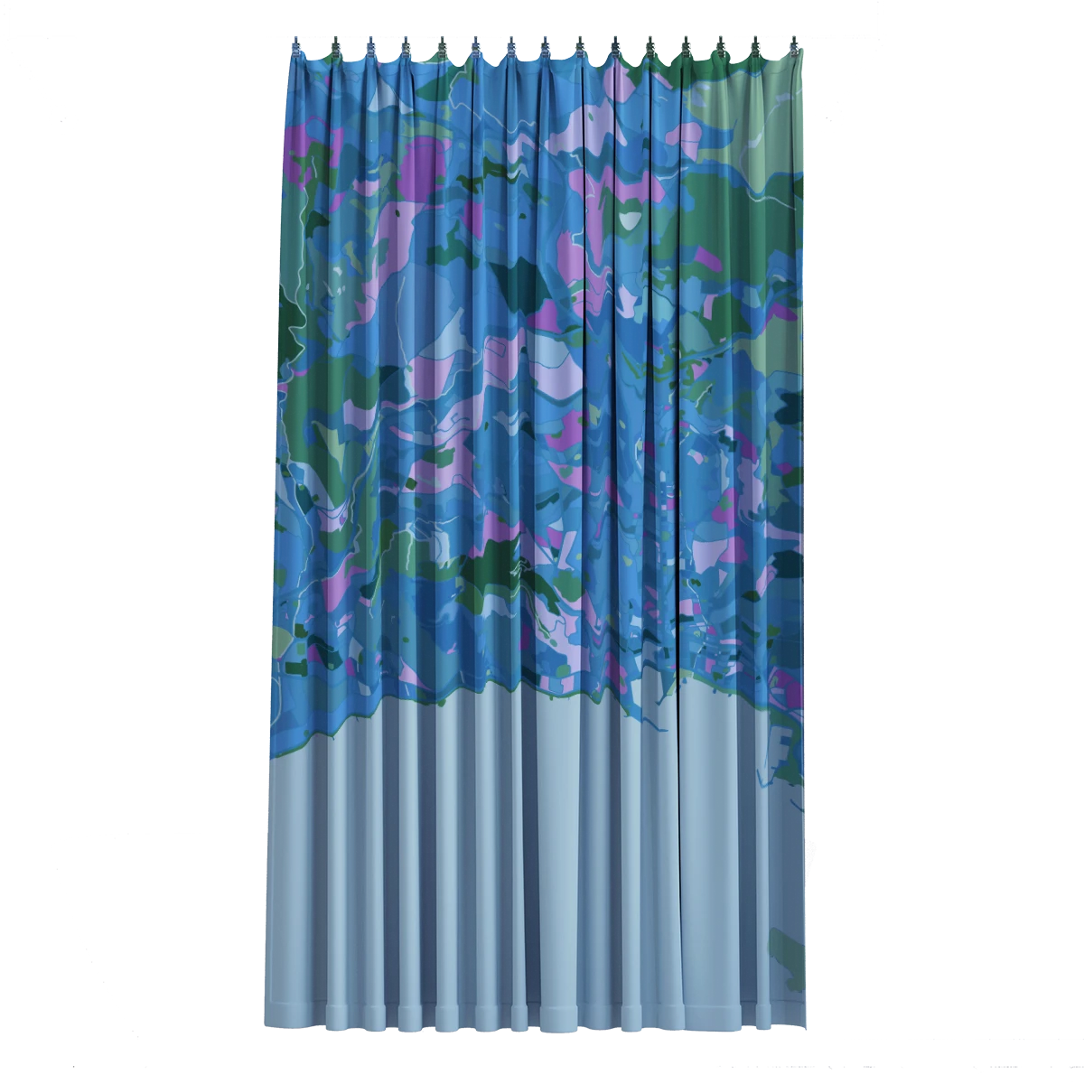 Bath Curtain - Monet