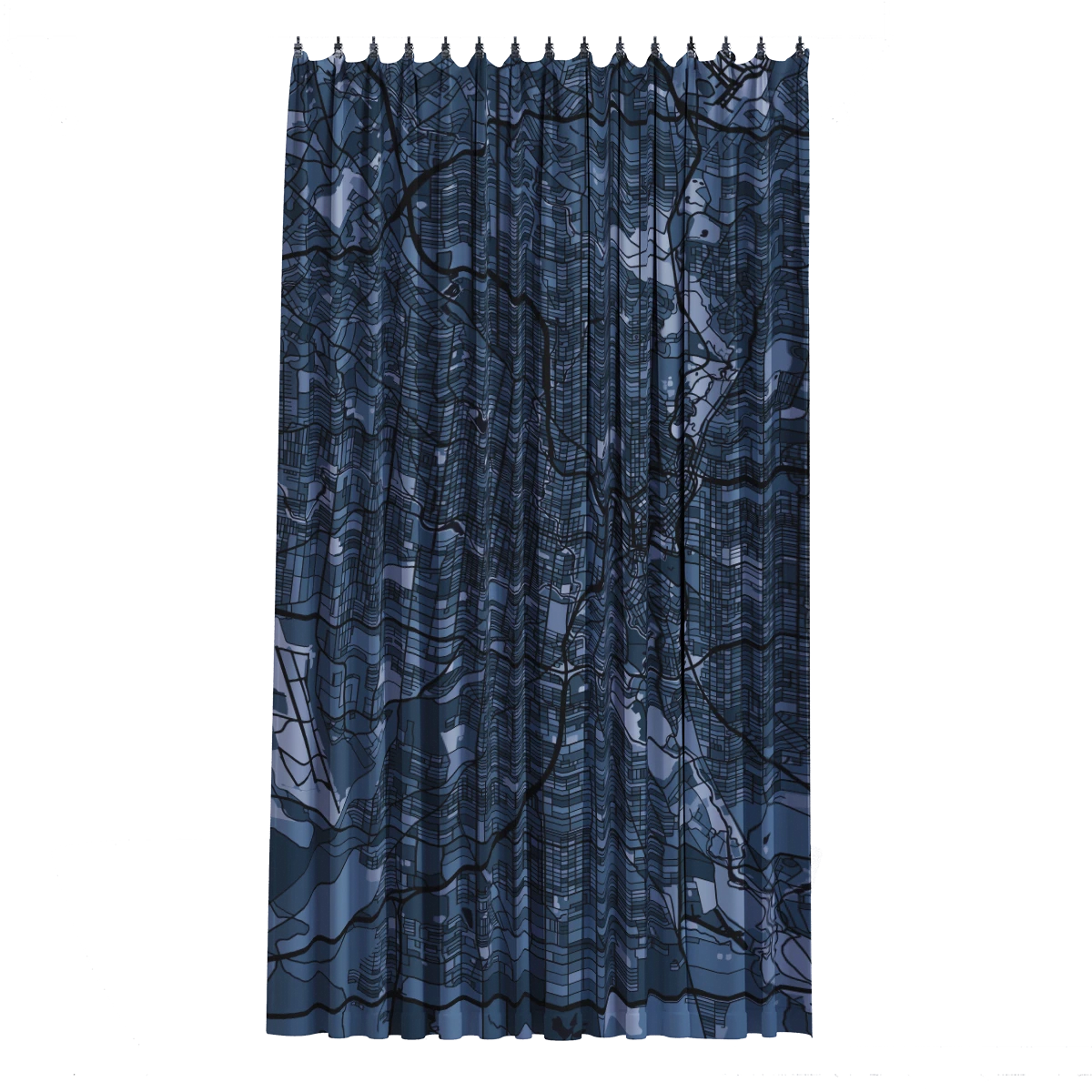 Bath Curtain - Silver