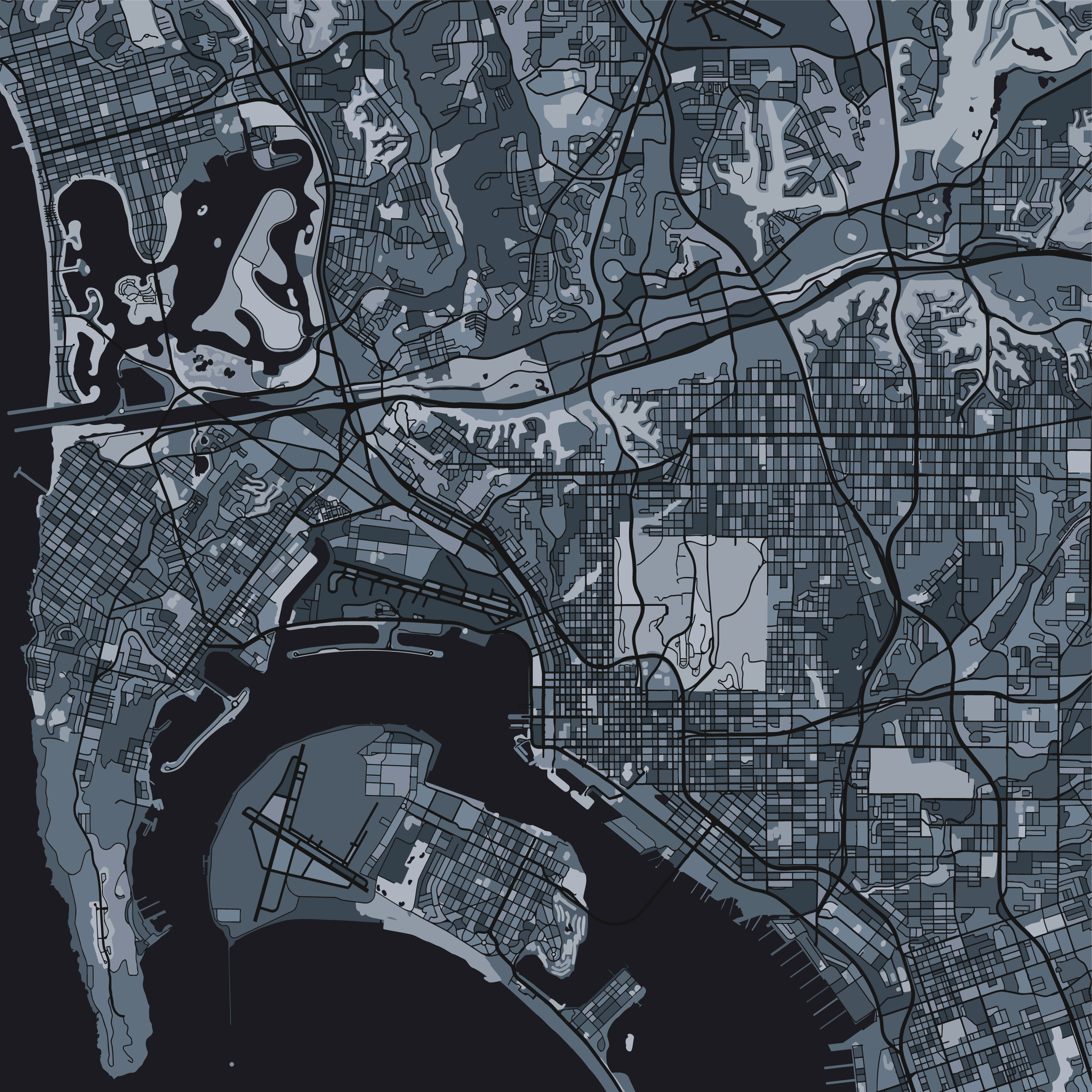 San Diego, CA Silver