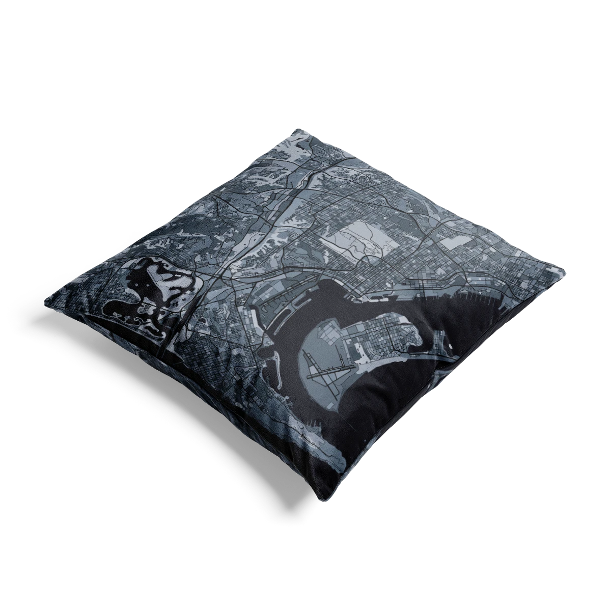 Throw pillow - Silver