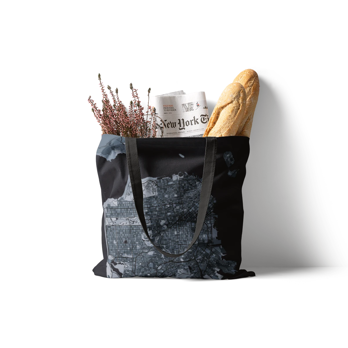 トートバッグ - シルバー