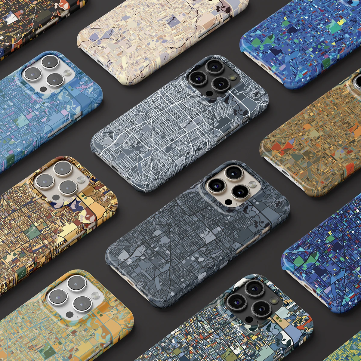 孟菲斯，田纳西州手机壳- 银色| Alto City