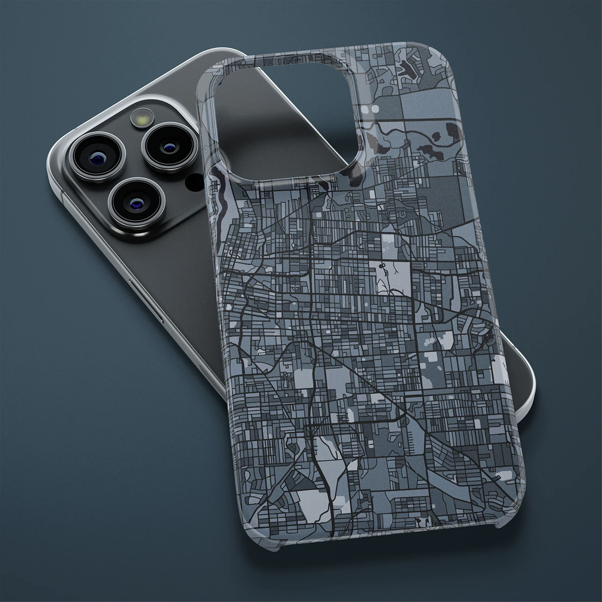 孟菲斯，田纳西州手机壳- 银色| Alto City