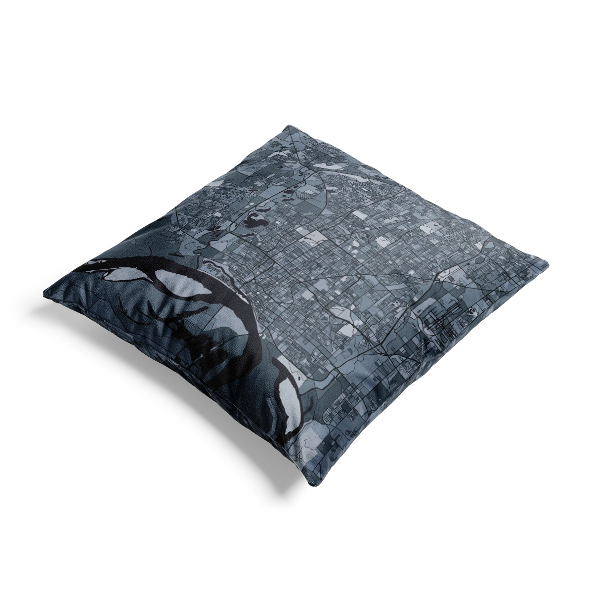 Throw pillow - Silver