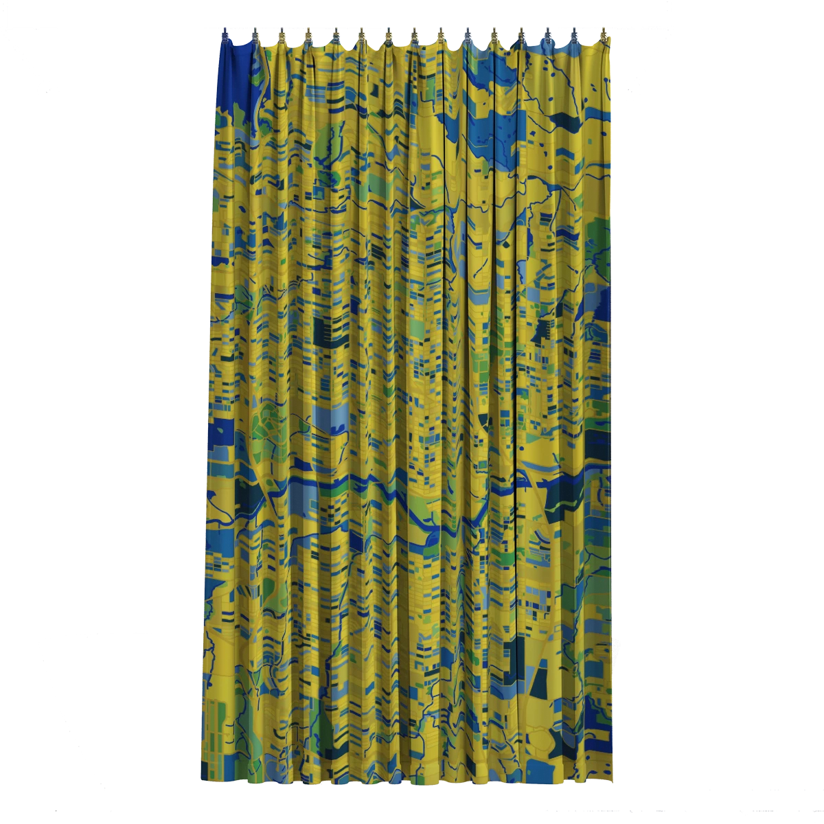 Bath Curtain - Van Gogh