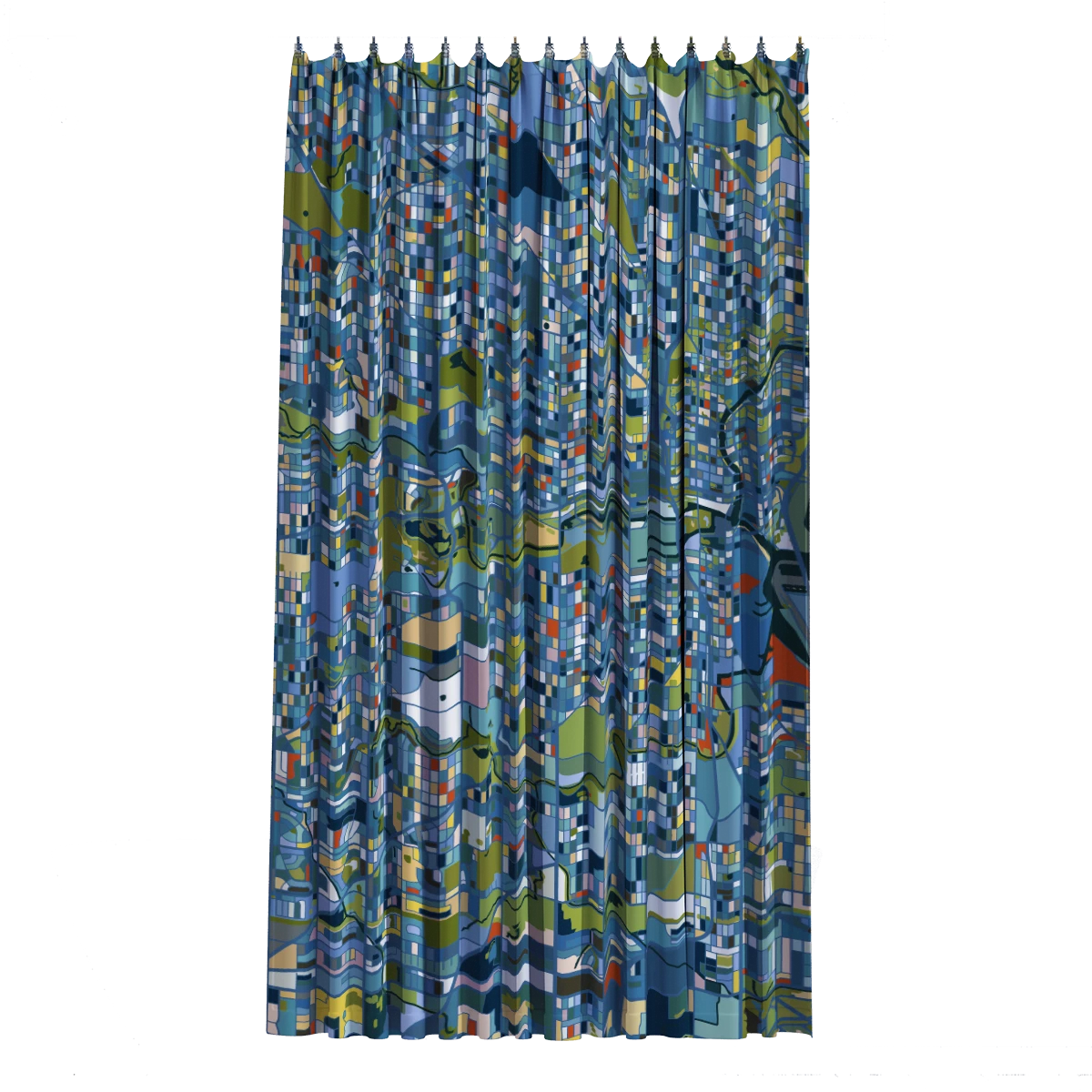 Bath Curtain - Renoir