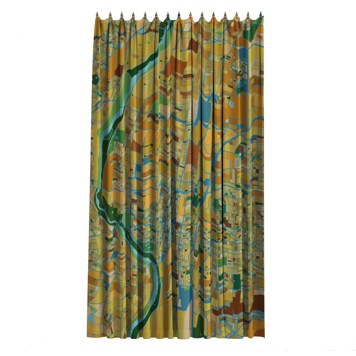 Bath Curtain - Cezanne