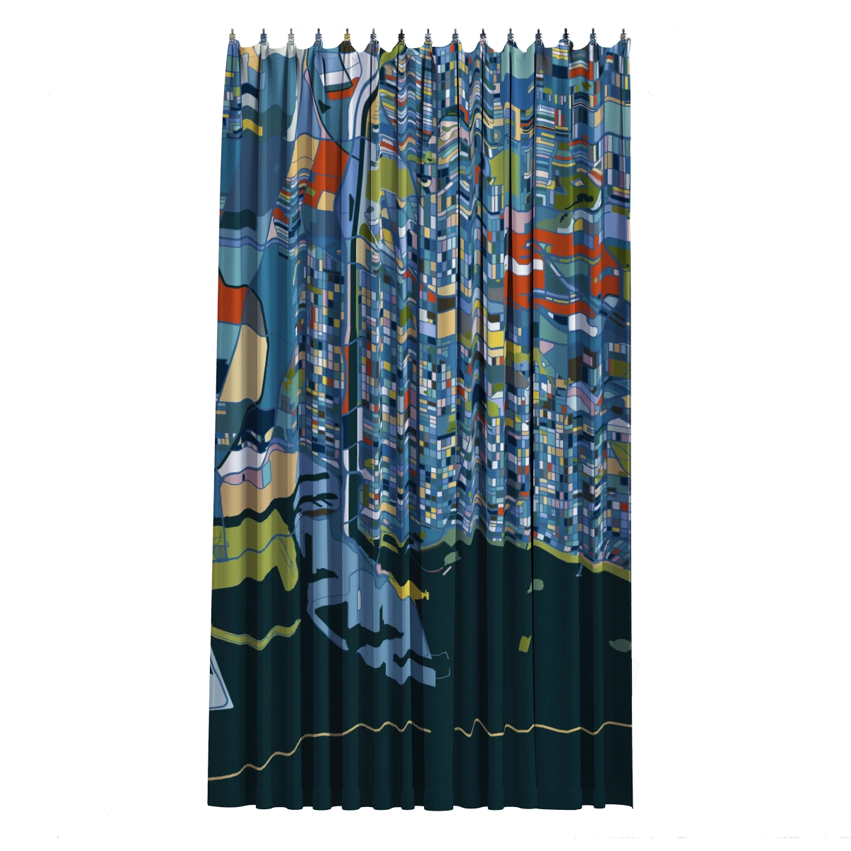 Bath Curtain - Renoir