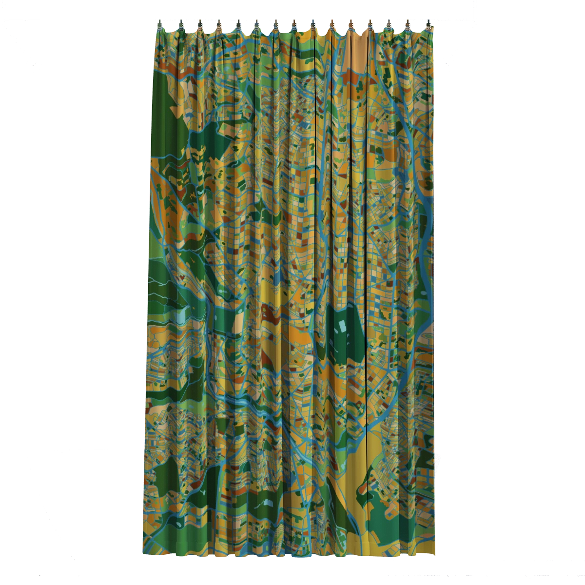 Bath Curtain - Cezanne