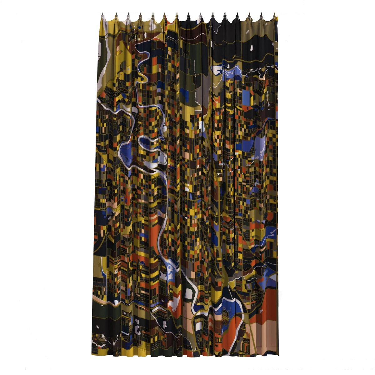 Bath Curtain - Pollock