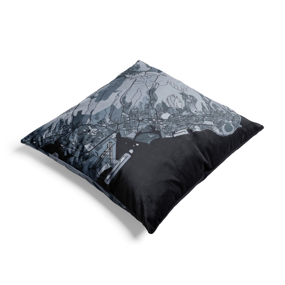 Throw pillow - Silver