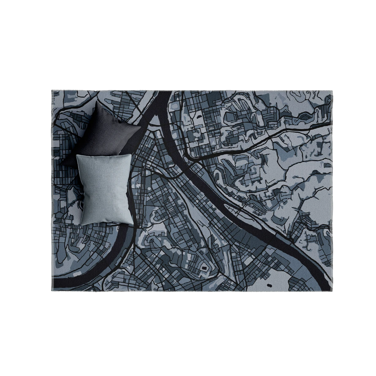 Area rug - Silver