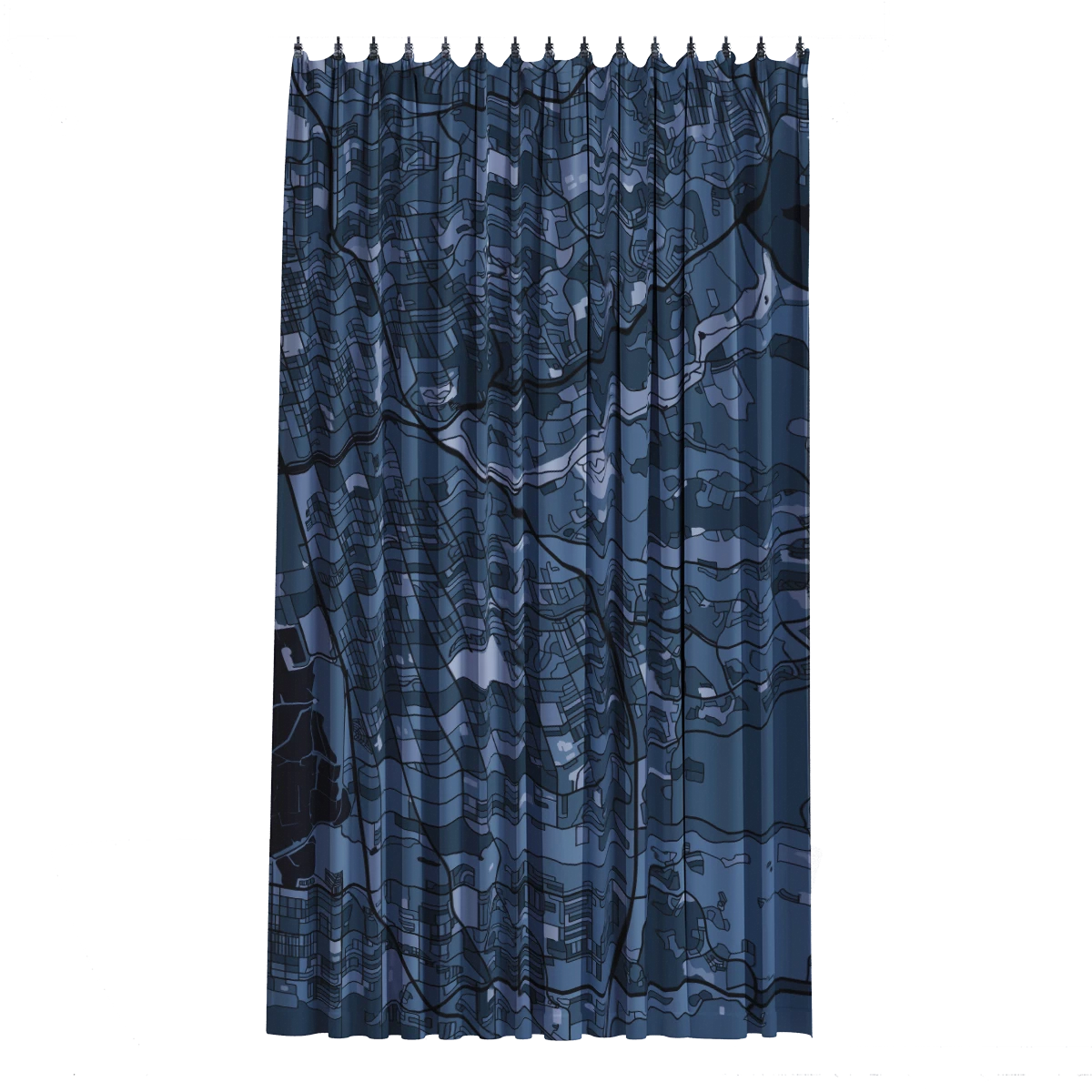 Bath Curtain - Silver