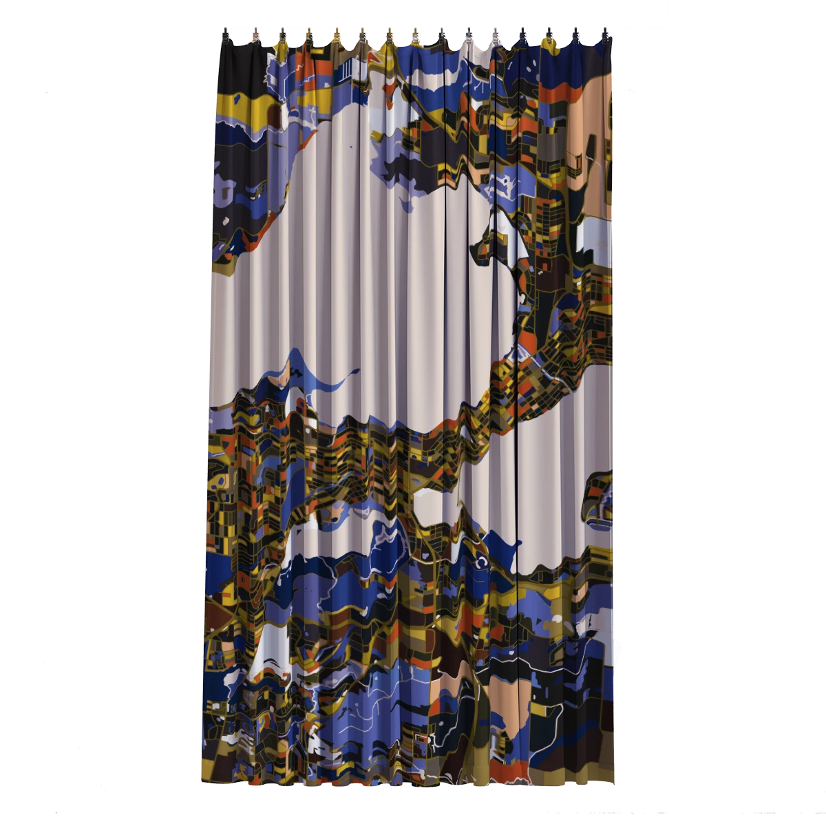 Bath Curtain - Pollock